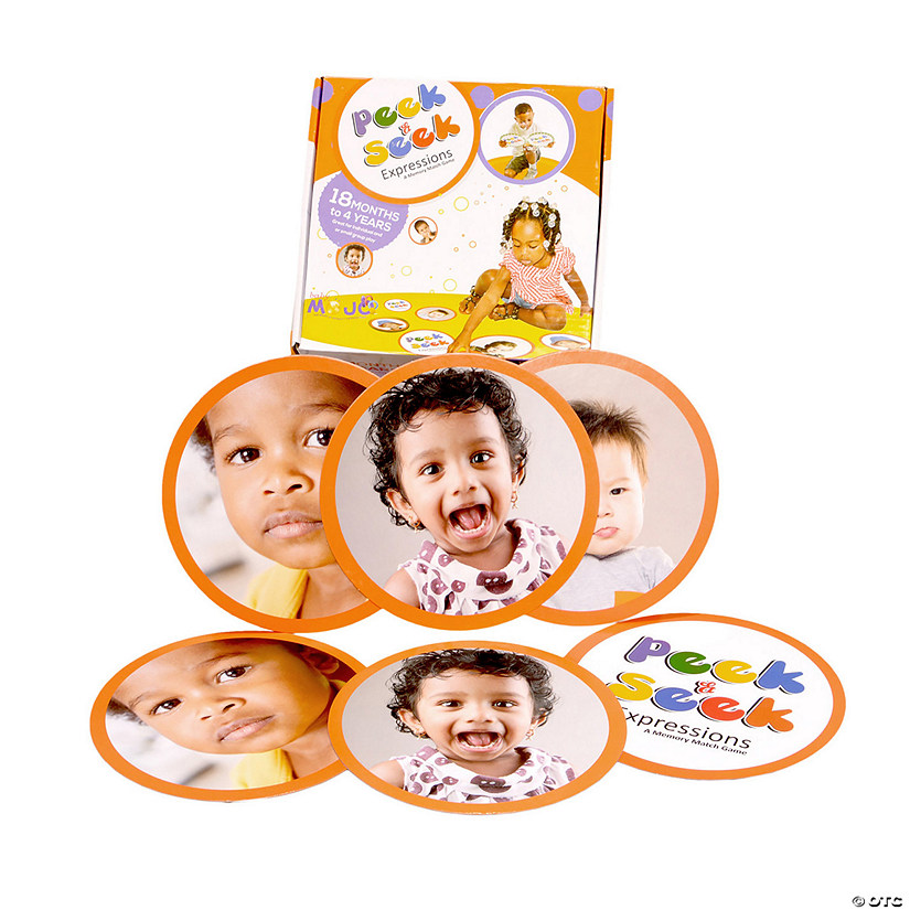 MOJO Seek and Peek Expression Match-Up Game Image