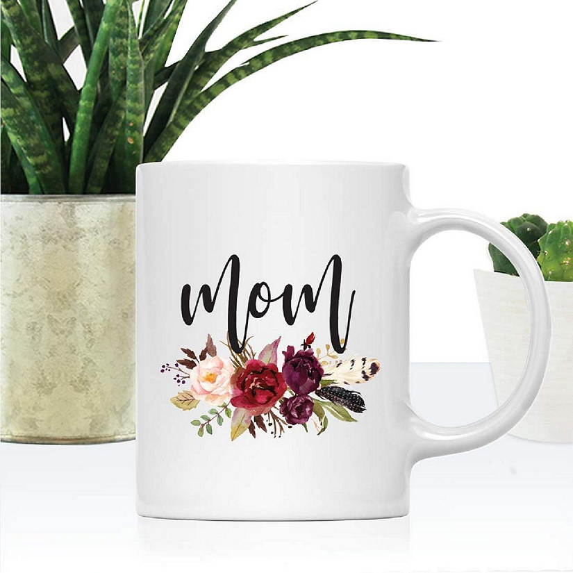 Mom Florals Ceramic Mug Image