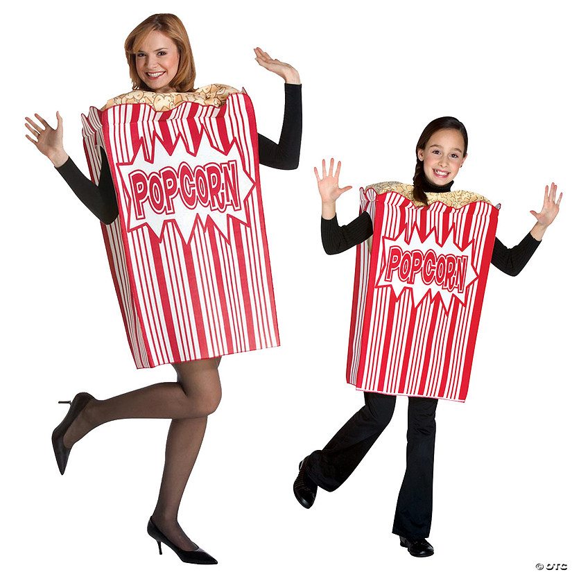 Mommy & Me Movie Popcorn Costume Set | Oriental Trading