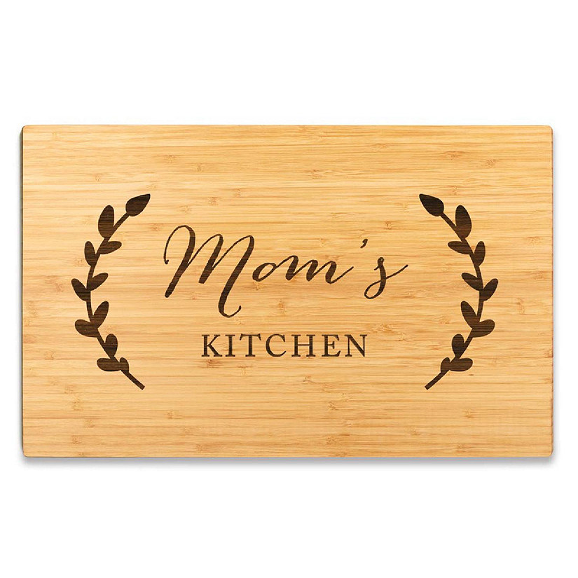 Mom's Kitchen Rustic Board 17.75x11 Image