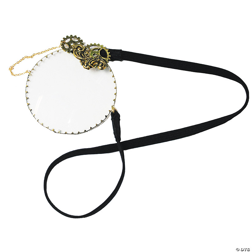 Monocle Eye Patch With Gears Image