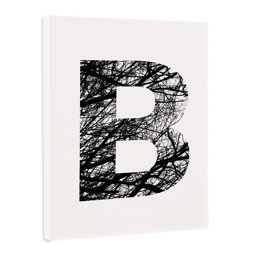Monogram Tree Branch Art B 8.5x11in Image