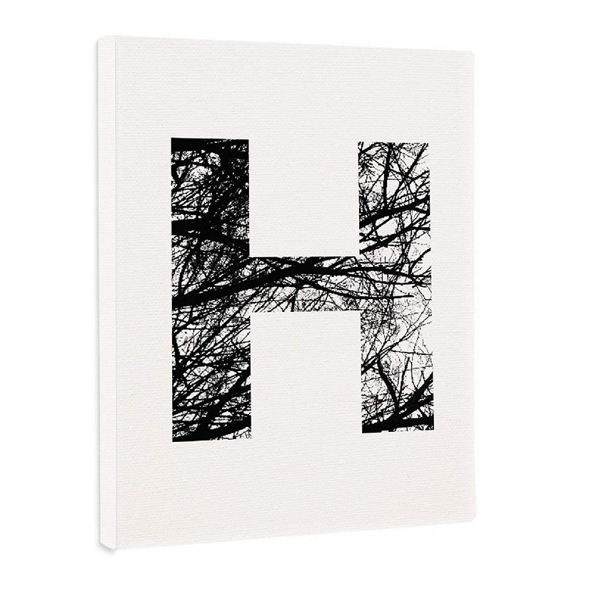 Monogram Tree Branch Art H 8.5x11in Image