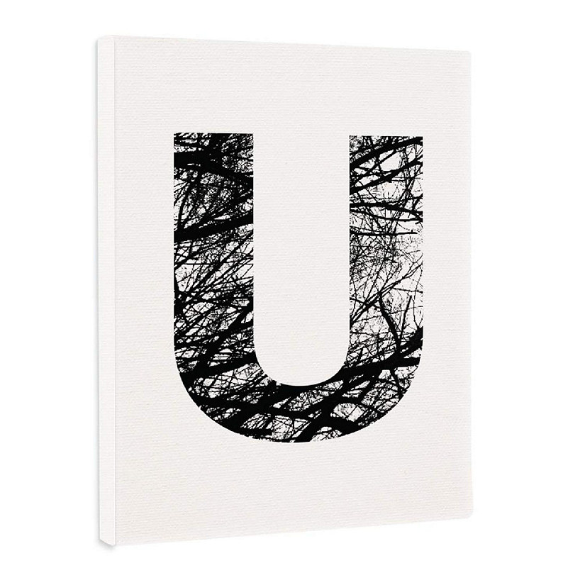 Monogram Tree Branch Art U 8.5x11in Image