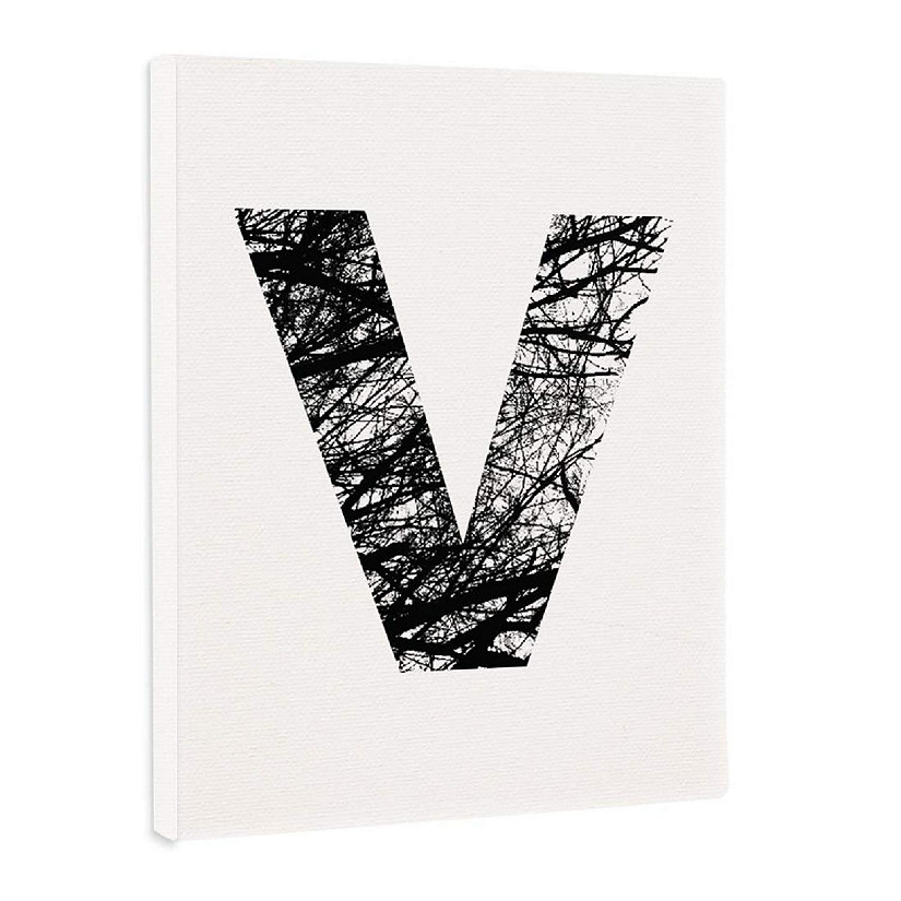 Monogram Tree Branch Art V 8.5x11in Image