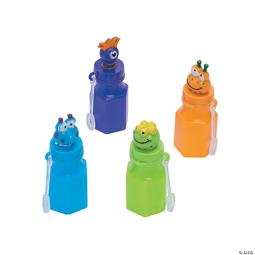 Monster Character Bubbles - 12 Pc. Image