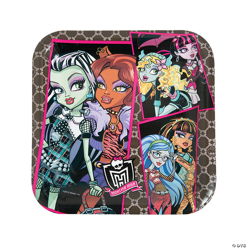 Monster High Paper Dinner Plates Discontinued