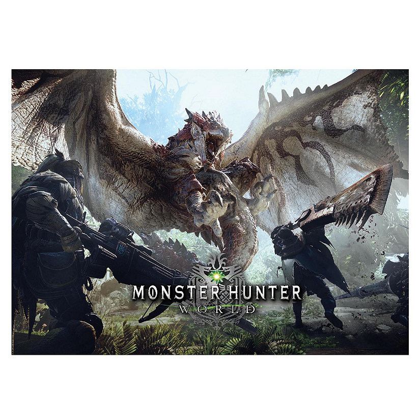 Monster Hunter Collage 1000 Piece Jigsaw Puzzle Image