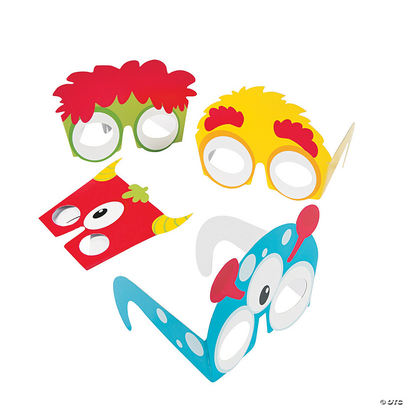 Monster Party Glasses- 12 Pc. Image