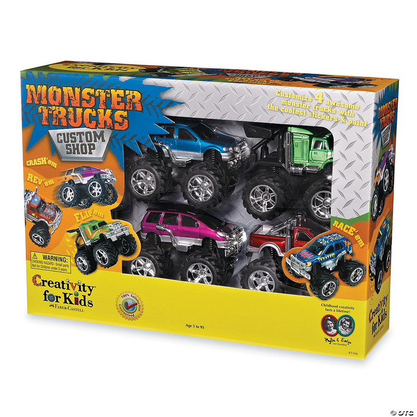 Monster Trucks Custom Shop 4-Pack Image