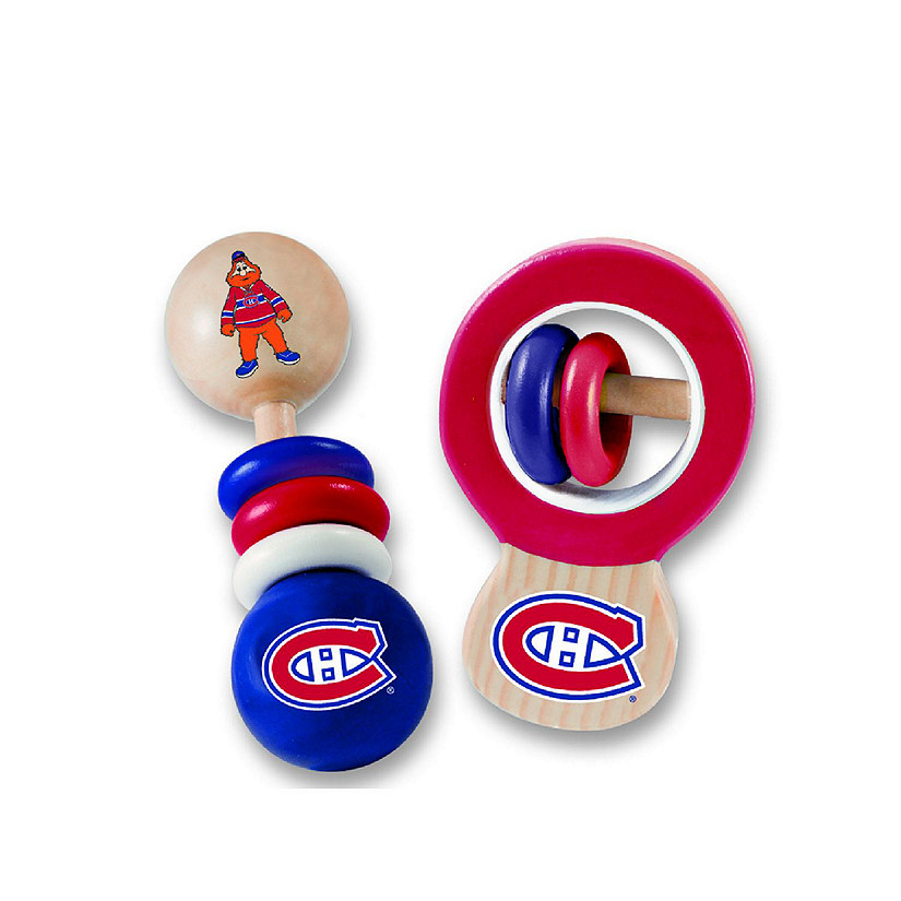 Montreal Canadiens - Baby Rattles 2-Pack Image