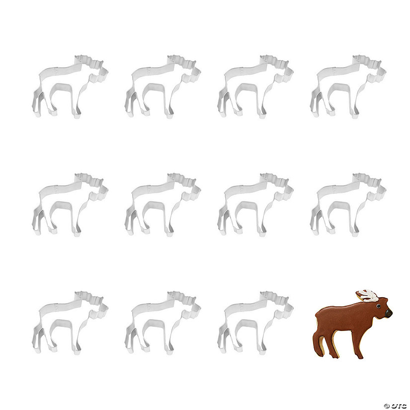 Moose 4" Cookie Cutters Image