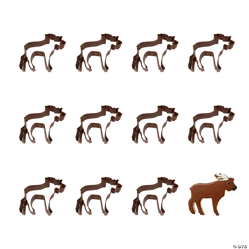 Moose 4" Cookie Cutters Image