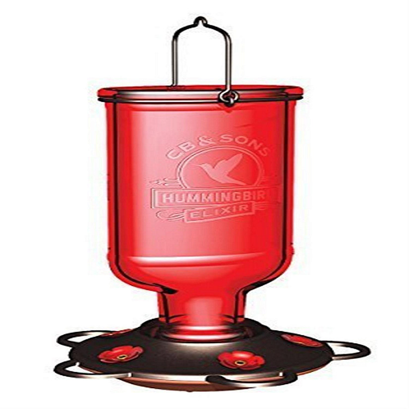 More Birds Hummingbird Feeder, 13 Oz Nectar Capacity Oriental Trading