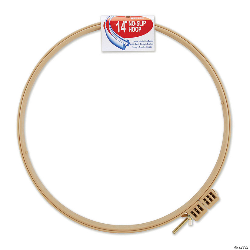 Morgan Plastic No-Slip Quilting Hoop 14"- Image