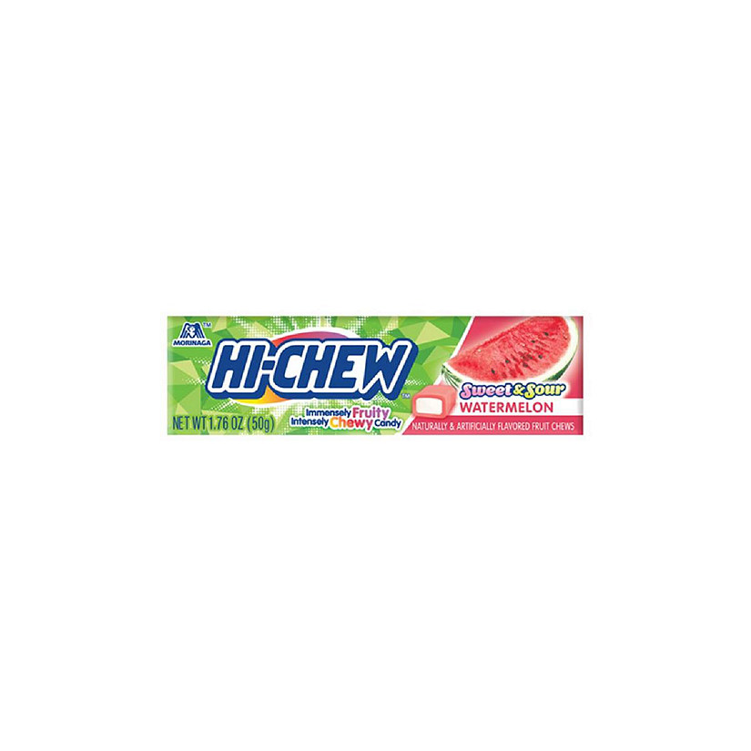 Morinaga 9061378 1.76 oz HI-Chew Watermelon Candy, Pack of 15 Image