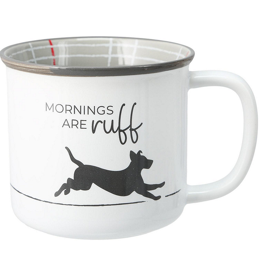 Mornings are Ruff Coffee Mug 18 oz Image