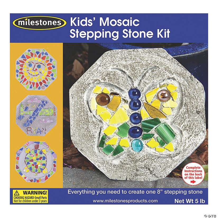 Mosaic Stepping Stone Kit-Kids Image