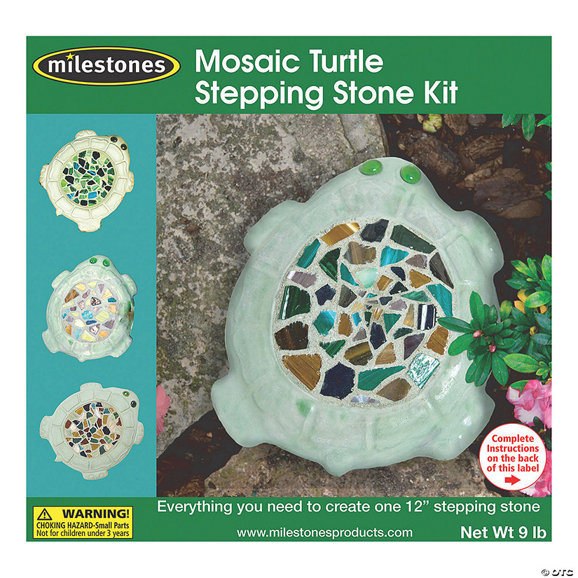 Mosaic Stepping Stone KitTurtle