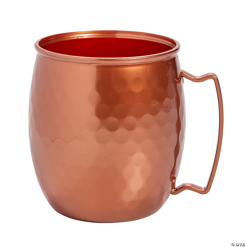 Moscow Mule BPA-Free Plastic Cups - 12 Ct. Image