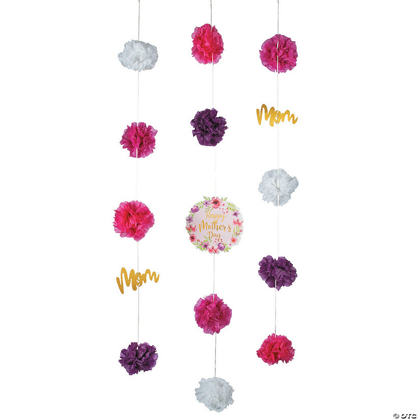 Mother&#8217;s Day Hanging Decorations - 3 Pc. Image