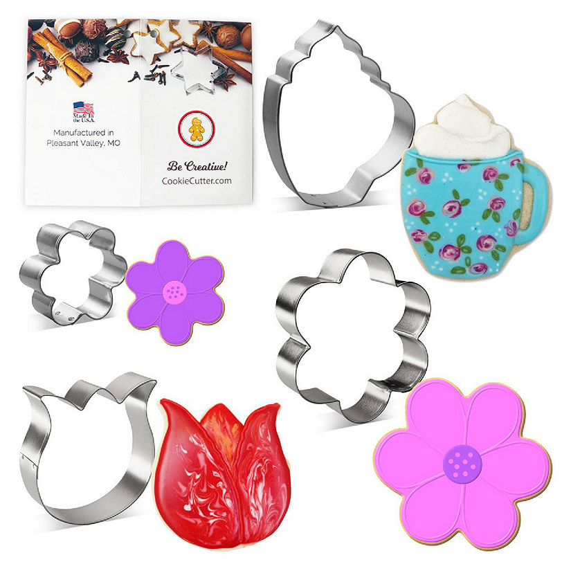 Mother's Day Cookie Cutter 4 Pc Set HS0452 Image