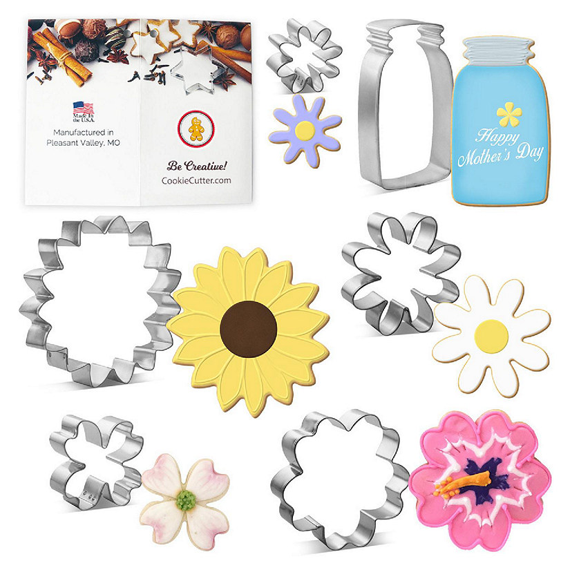 Mother's Day Cookie Cutter 6 Pc Set HS0453 Image
