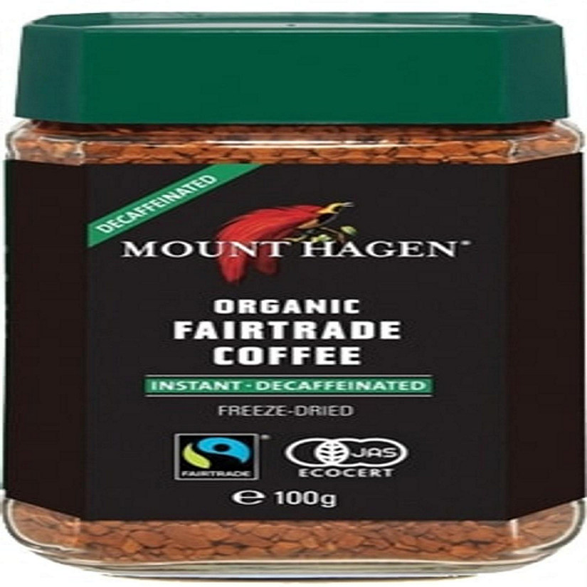 Mount Hagen Organic Decaffeinated Instant Coffee 3.5oz/100g