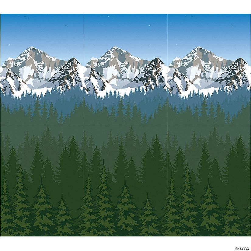 Mountain & Forest Design-A-Room Background - 2 Pc. Image