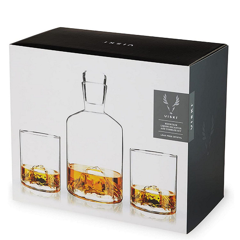 Mountain Decanter and Tumblers by Viski Image