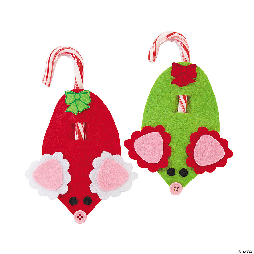 Mouse Candy Cane Craft Kit Makes 24