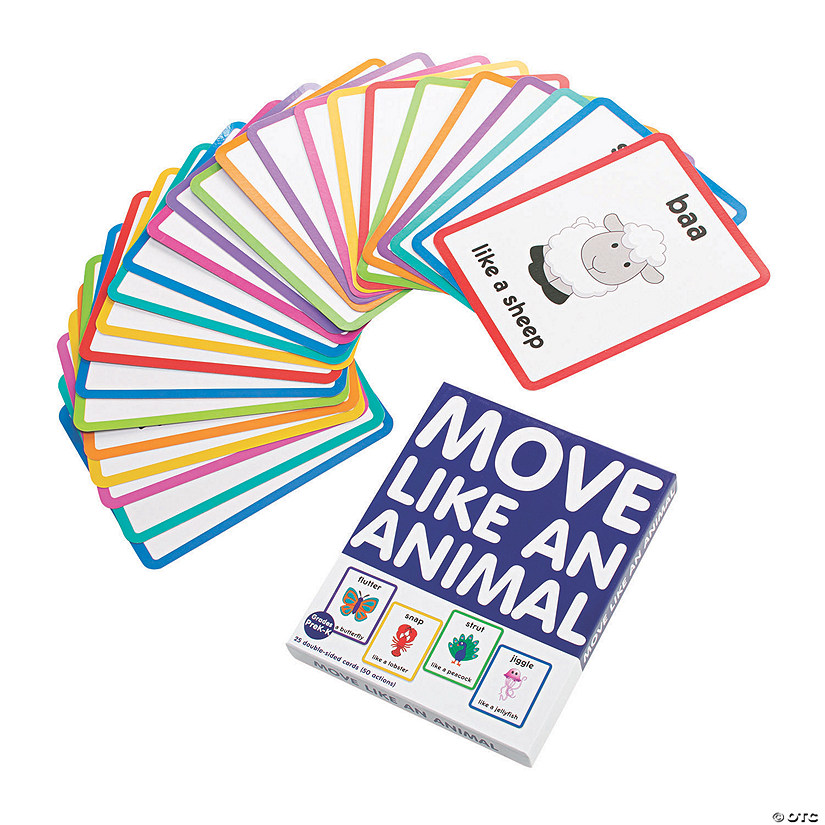 Move Like an Animal Action Cards | Oriental Trading