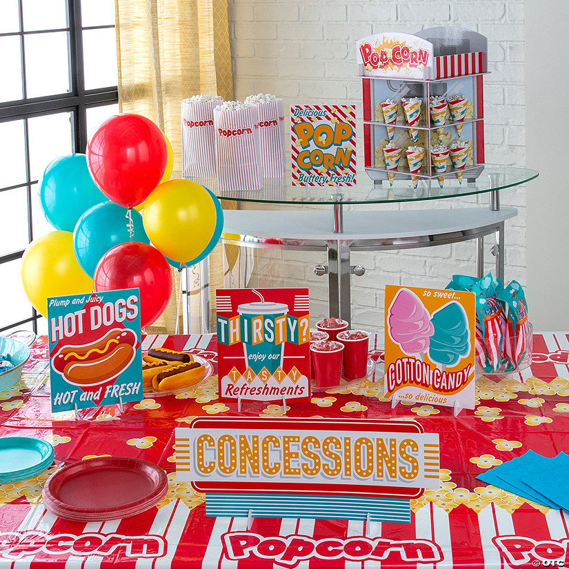 Movie Night Concessions Stand Kit - 43 Pc. Image
