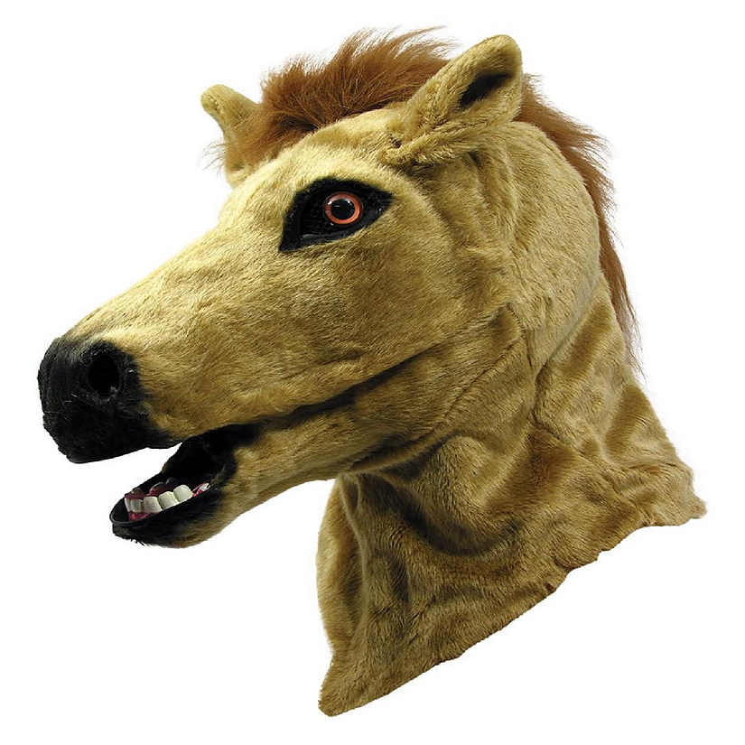 Moving Mouth Adult Mask, Horse Image