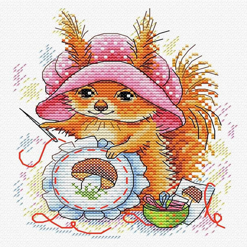 MP Studia - Squirrel M-286 / SM-286 Counted Cross Stitch Kit Image