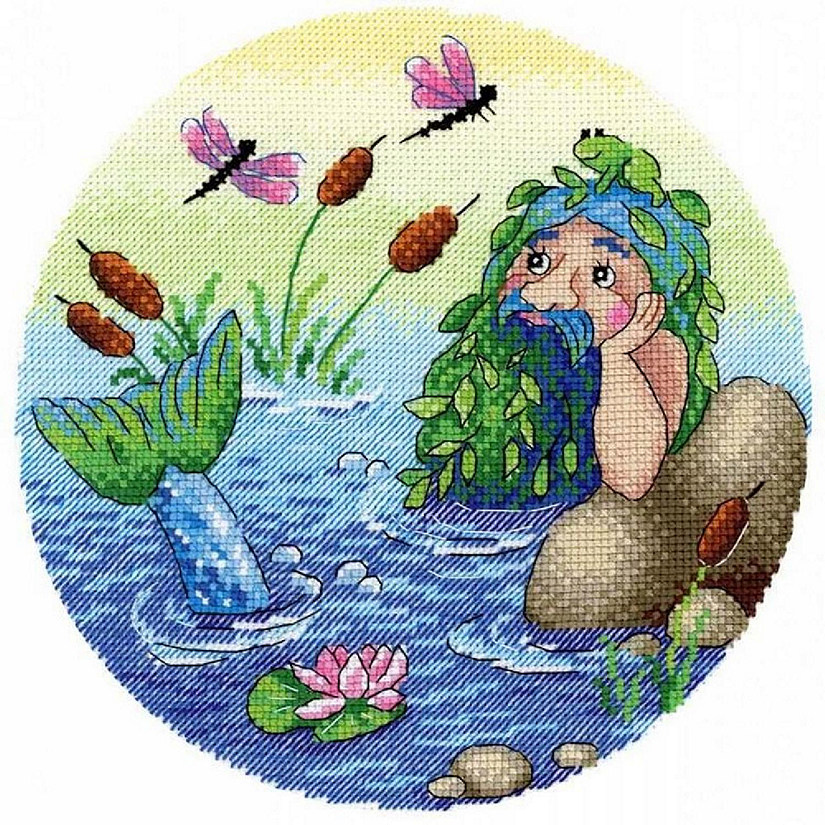 MP Studia - Water Elf SNV-745 Counted Cross Stitch Kit Image