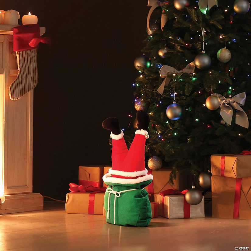 Mr. Christmas Santa Tabletop Kicker Image