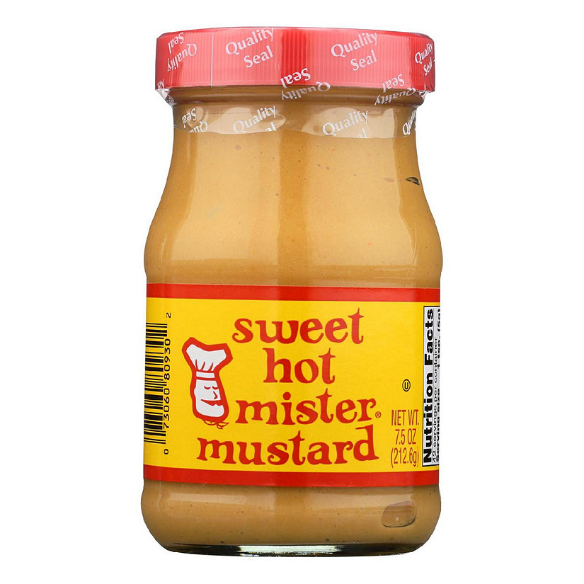 Mr. Mustard Sweet Hot Mister Mustard  - Case of 6 - 7.5 OZ Image