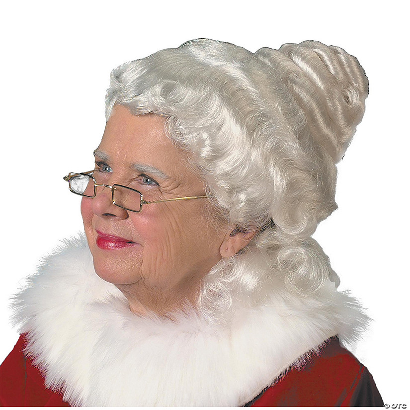 Mrs. Claus Wig Image