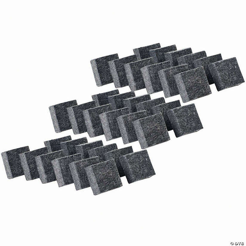 Multi-Purpose Felt Erasers, 2", 12 Per Pack, 3 Packs Image
