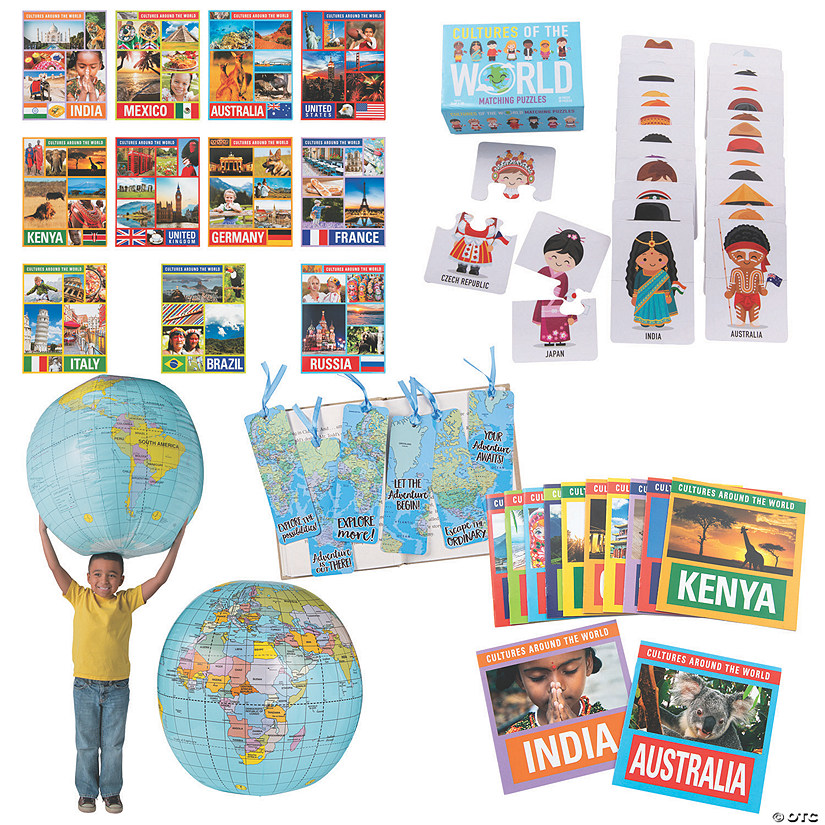 Multicultural Learning Kit - 133 Pc. Image