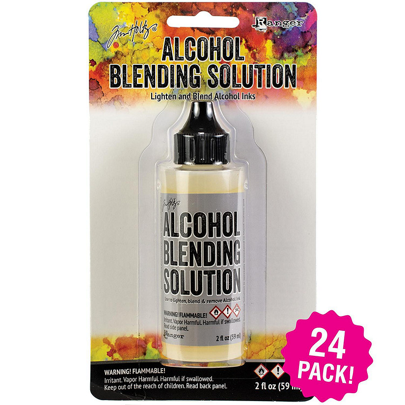 Multipack of 24 - Tim Holtz Alcohol Ink Blending Solution 2oz Image