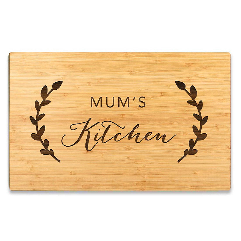 Mum's Kitchen Rustic Board 17.75x11 Image
