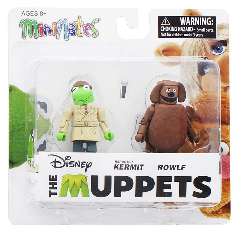 Muppets Reporter Kermit & Rowlf 2-Pack Series 2 Minimates Image