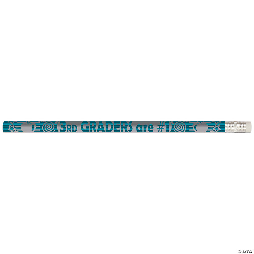 Musgrave Pencil Company 3rd Graders are #1 Pencils, 12 Per Pack, 12 Packs Image