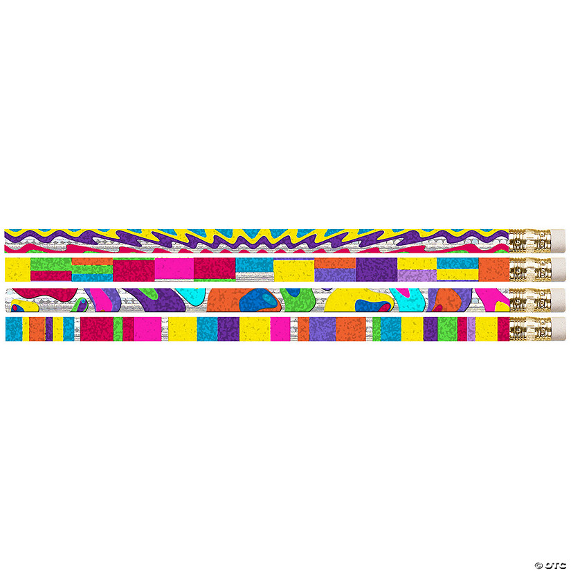 Musgrave Pencil Company Watercolors Motivational/Fun Pencils, 12 Per Pack, 12 Packs Image