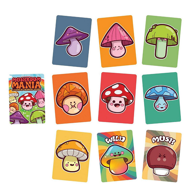 Mushroom Mania Card Game Image