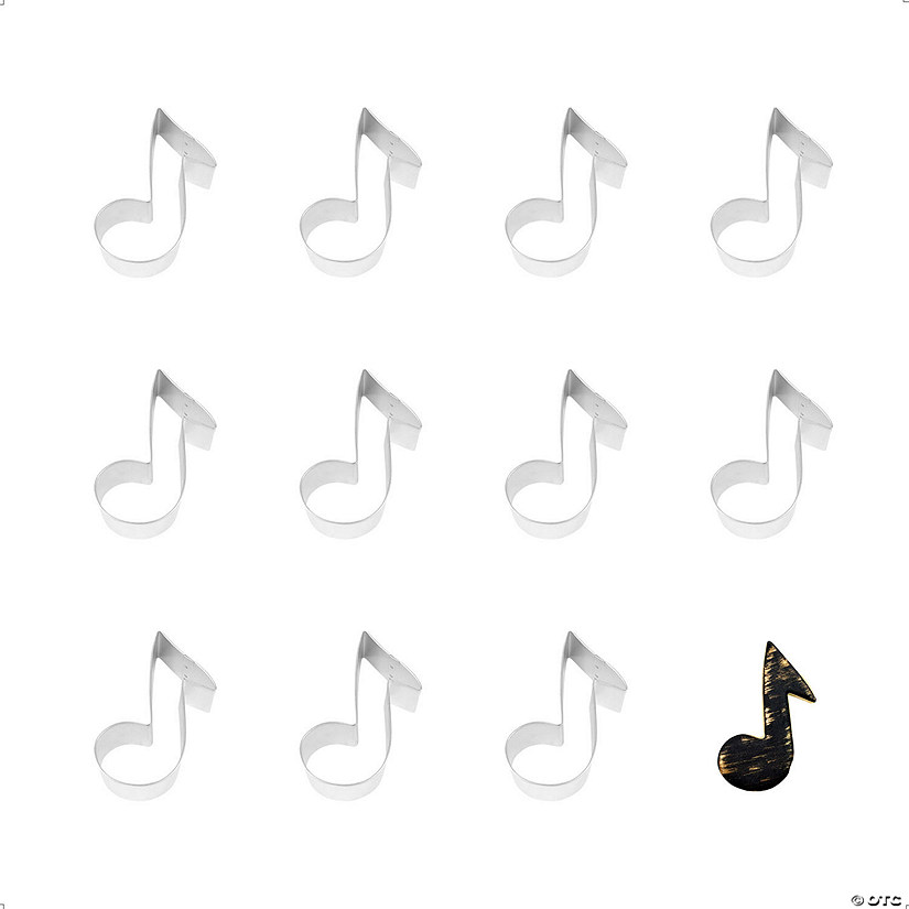 Music Note 3.5" Cookie Cutters Image