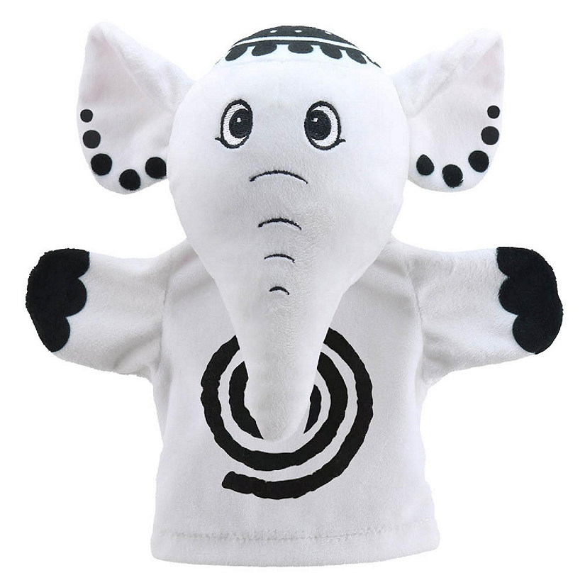 My First Black &amp; White Puppets: Elephant Image