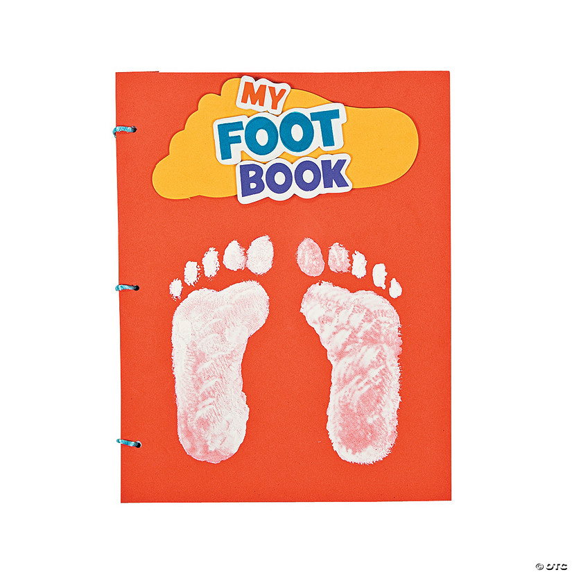 &#8220;My Foot Book&#8221; Craft Kit - Less than Perfect - 12 Pc. Image